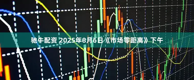 驰牛配资 2025年8月6日《市场零距离》下午